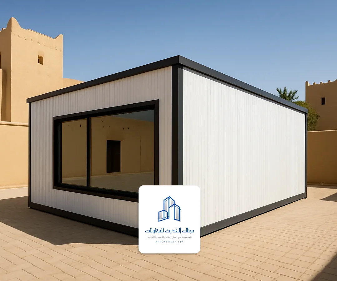 تركيب غرف ساندوتش بنل لمخزن منزلي في الراكة - الخبر