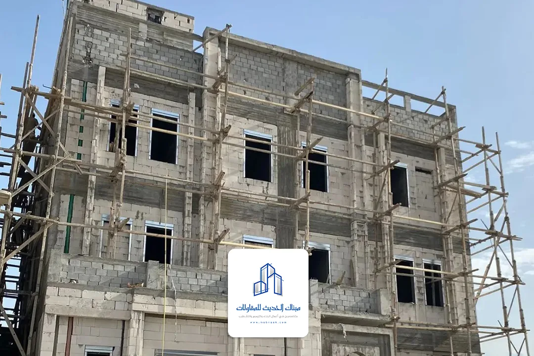 بناء فيلا عظم وتشطيب في الأحساء